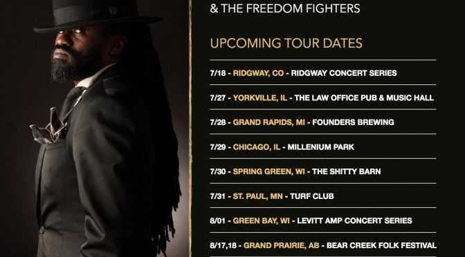 Rev. Sekou – July Upper Midwest tour with The freedom fighters